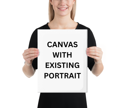 Already Made Pet Portrait 11x14 Canvas🐾