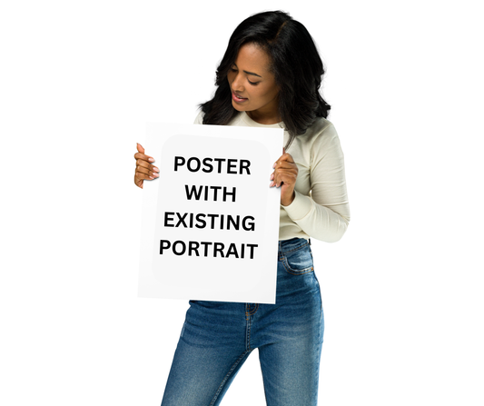 Already Made Pet Portrait 11x14 Poster🐾